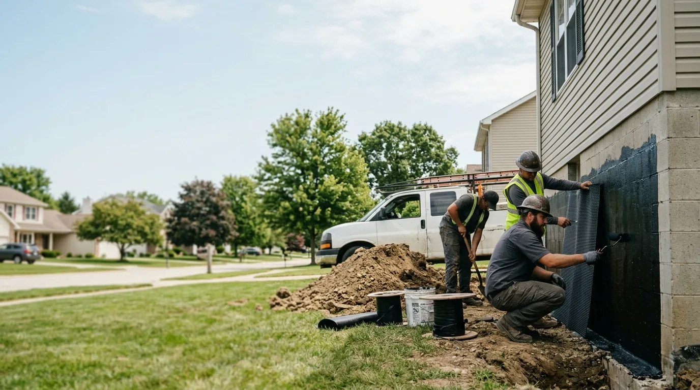 Basement Waterproofing in Harrod, OH near me
